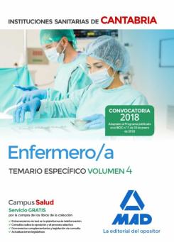 Enfermero/A De Las Instituciones Sanitarias De Cantabria: Temario Especifico (Vol. 4)
