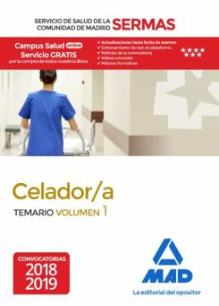 Celador/A Del Servicio De Salud De La Comunidad De Madrid. Temari O Volumen 1