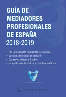 Guia De Mediadores Profesionales De España 2018-2019